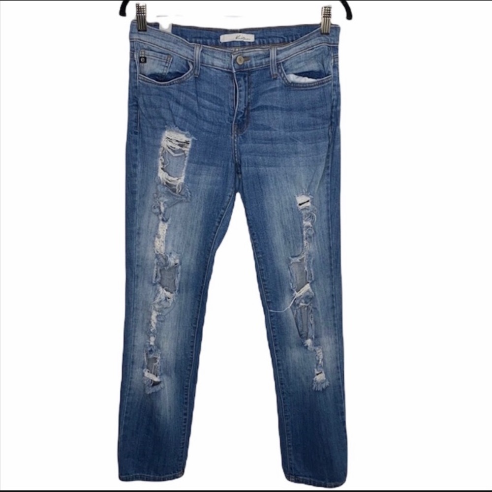 Kancan Distressed Skinny Stretch Jeans Sz29